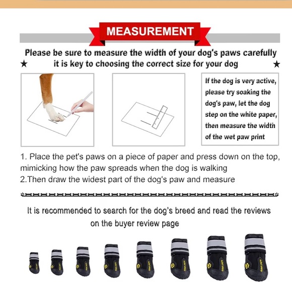 Blue All-Terrain Paw Protection Dog Boots - Size 3 - Picture 8 of 11